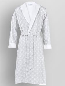 Christian Fischbacher terry bathrobe "Arcadia" with shawl collar