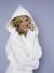 Hooded terry bathrobe for women and men nightblue