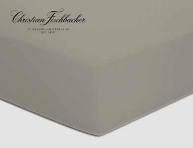 Christian Fischbacher fitted sheet Satin - Pebble 835