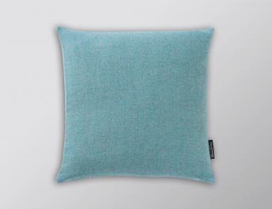 Christian Fischbacher Puro throw pillow, aquamarine
