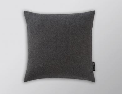 Christian Fischbacher Puro throw pillow, charcoal